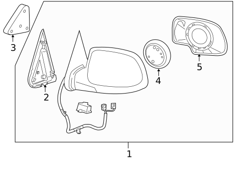 Outside Mirrors for 2007 Chevrolet Silverado 3500 Classic #1