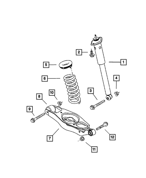 Rear Suspension for 2006 Chrysler Pacifica #0