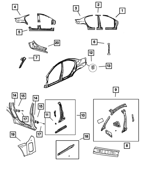 Aperture Panel for 2001 Dodge Neon #0