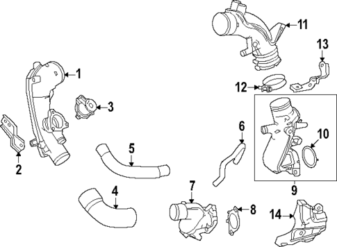 Turbo Charger for 2025 Toyota Sequoia #1