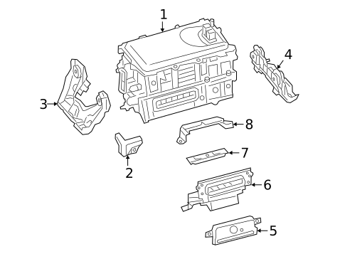 Electrical Components for 2022 Toyota Corolla #0