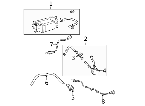 Powertrain Control for 2007 Toyota Highlander #1