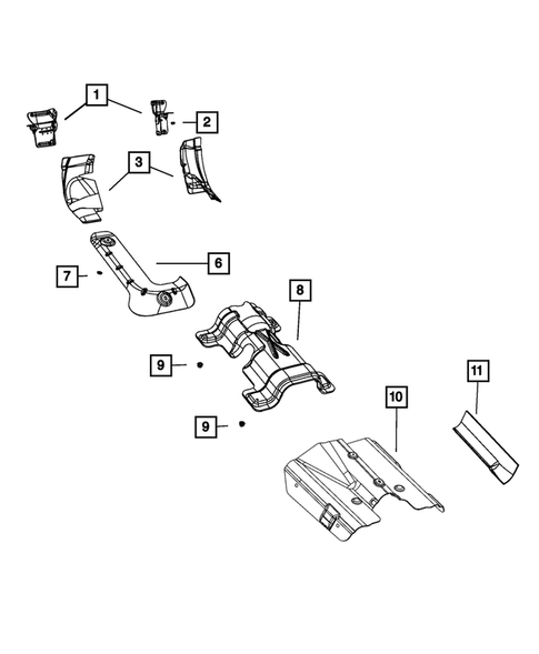 Exhaust System for 2015 Dodge Challenger #1