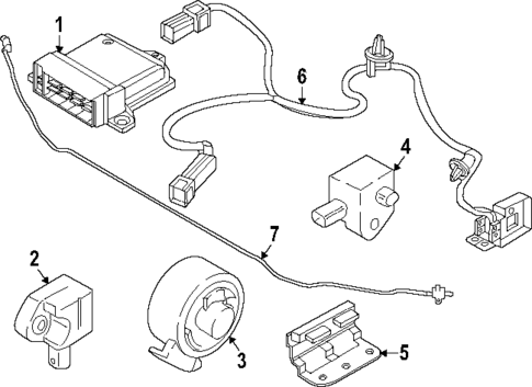 Air Bag Components for 2025 BMW 330i #13