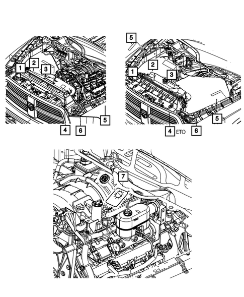 Under Hood for 2010 Dodge Ram 3500 #0