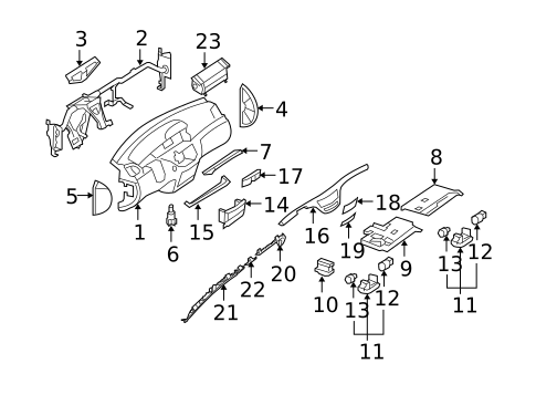 Instrument Panel for 2011 Mercedes-Benz S65 AMG #3