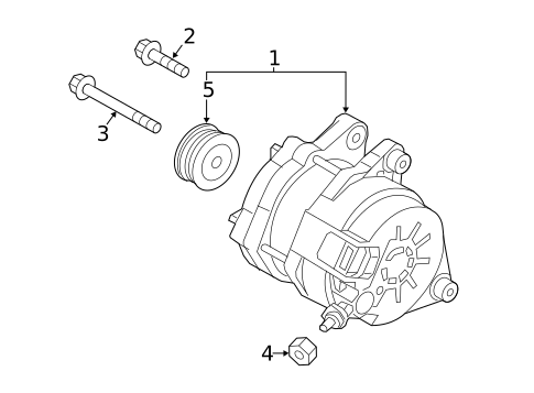 Alternator for 2025 Mazda 3 #0