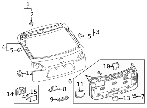 Interior Trim for 2012 Lexus RX350 #0
