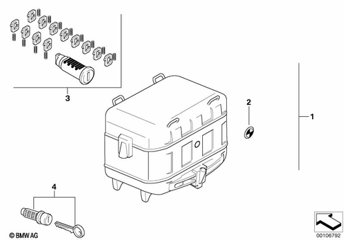 Luggage System for 2005 BMW-Motorrad R 1150 GS Adventure #4