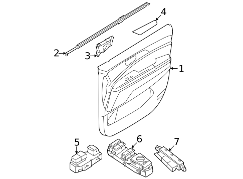 Front Door for 2023 Kia Carnival #2