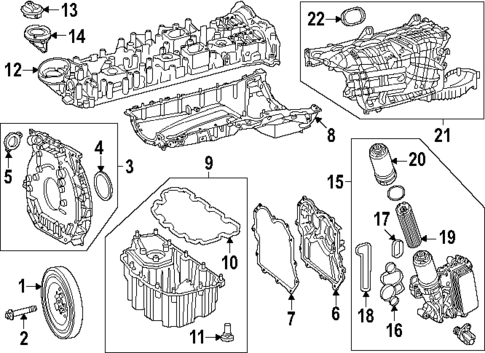 Engine Parts for 2024 Mercedes-Benz GLS450 #0