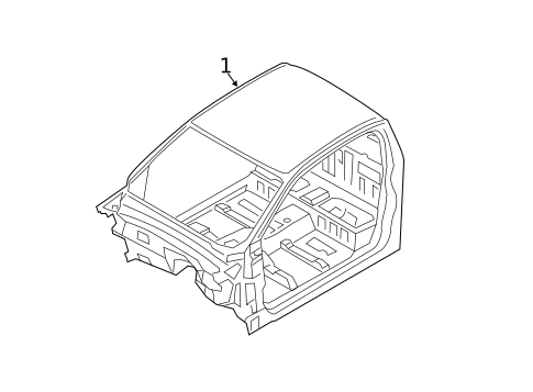 Cab Assembly for 2022 Ford Ranger #0