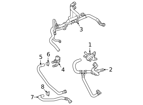 Water Pump for 2022 Ford F-150 #1