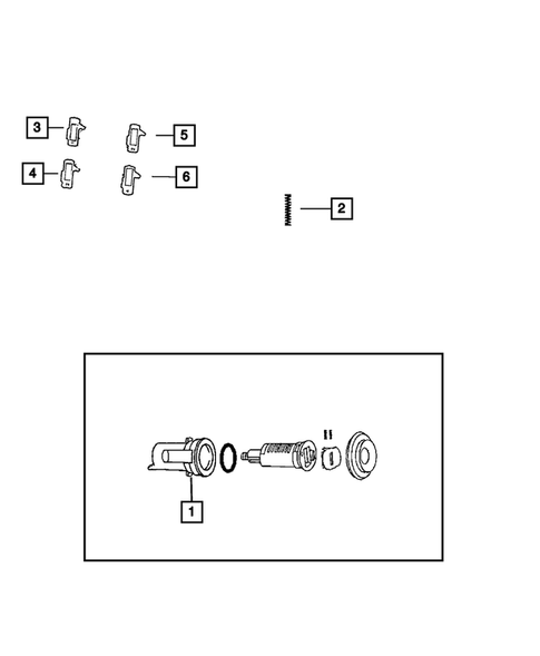 Steering Column and Intermediate Shaft for 2010 Dodge Nitro #2