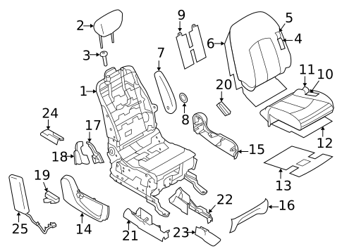 Heated Seats for 2013 Nissan Quest #2