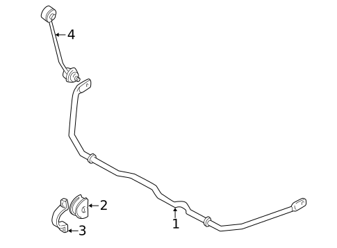 Stabilizer Bar & Components for 2002 Audi S4 #0