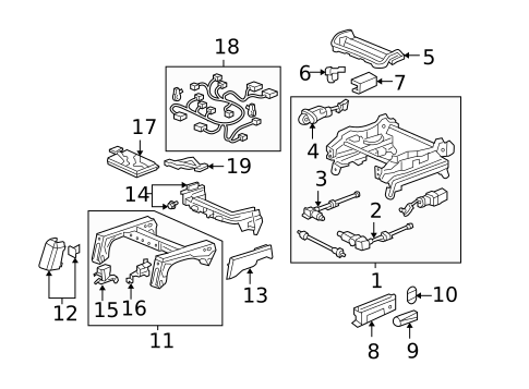 Tracks & Components for 2005 Honda Odyssey #2