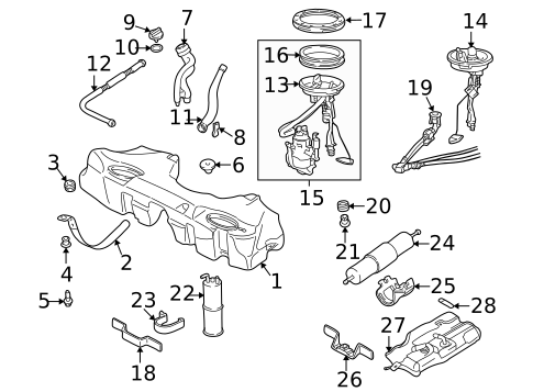 Gaskets & Sealing Systems for 1997 BMW 528i #0