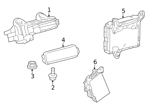 Electrical Components for 2012 Lexus IS350 #3