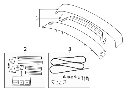 Spoiler for 2015 Audi TTS Quattro #2