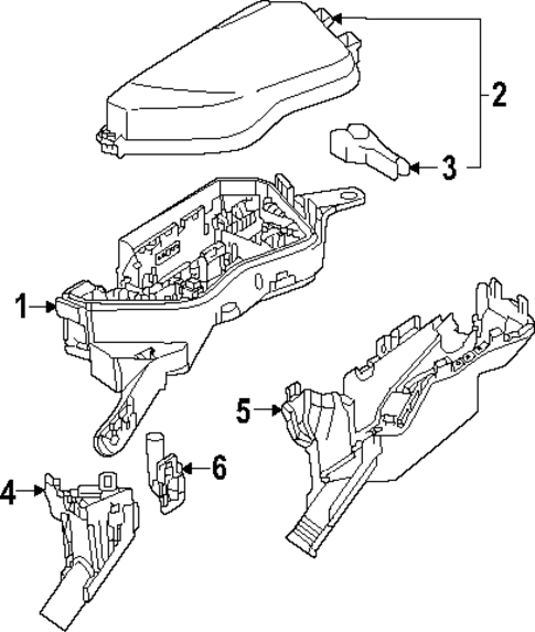 Fuse & Relay for 2025 Toyota Crown Signia #1