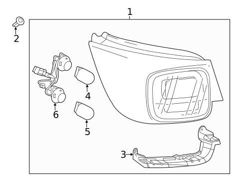 Tail Lamps for 2015 Chevrolet Malibu #0