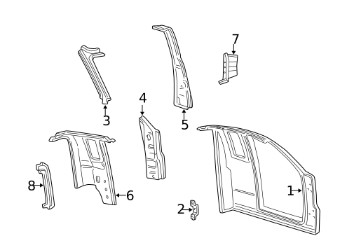 Uniside for 1998 Ford F-250 #1