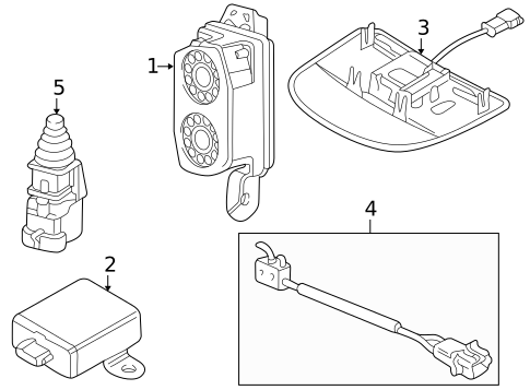 Alarm System for 2007 Saab 9-5 #0