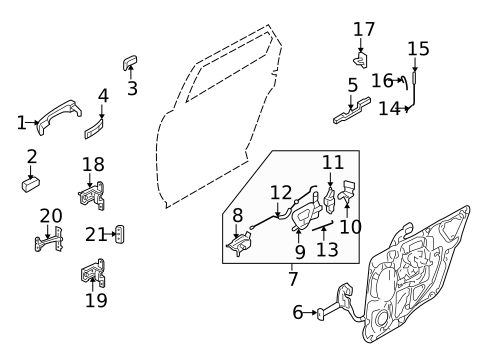 Doors for 2005 Ford Five Hundred #0