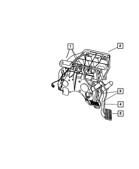 Brake Pedals for 2004 Dodge Ram 2500 #1