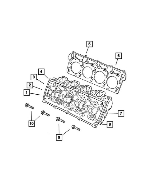 Cylinder Head for 2015 Chrysler 300 #0