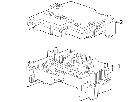 Fuse & Relay for 2021 Cadillac CT5 #3