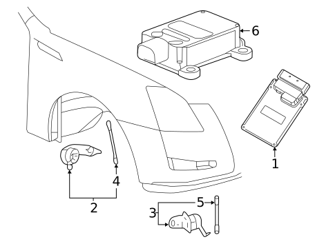 Electrical Components for 2015 Cadillac CTS #6