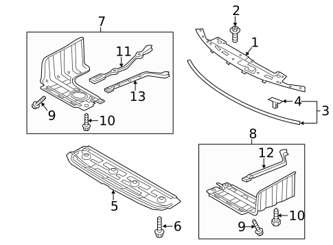 Hood & Components for 2015 Kia Optima #2
