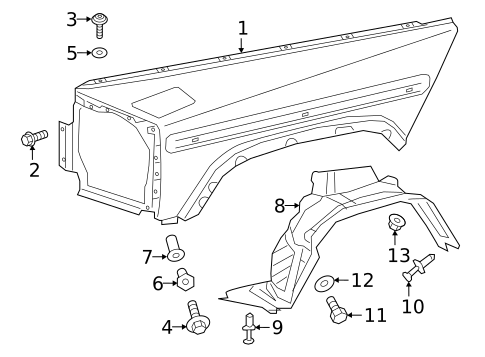 Fender & Components for 2019 Mercedes-Benz G 550 #0