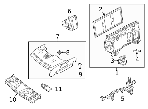 Air Intake for 2014 Mercedes-Benz E350 #1