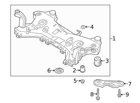 Suspension Mounting for 2020 Kia Optima #0