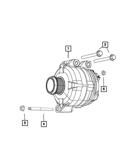 Generators / Alternators for 2011 Dodge Grand Caravan #0