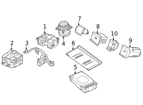 Electrical Components for 2023 Kia Sportage #1