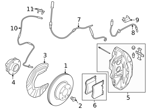 Brake Components for 2024 BMW M440i #0