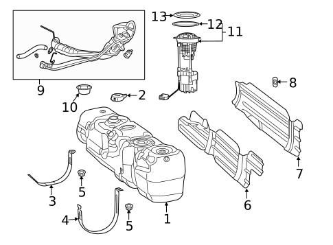 Fuel System Components for 2023 Ram 2500 #0