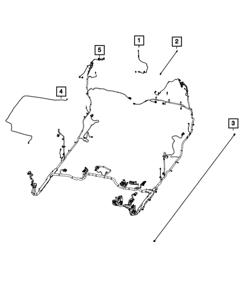 Wiring, Body and Accessories for 2024 Ram 3500 #23