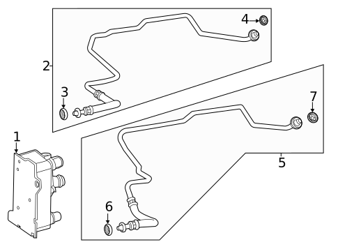 Oil Cooler for 2021 Mercedes-Benz GLE 53 AMG® SUV #0