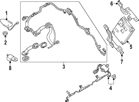 Antenna & Radio for 2025 Mazda CX-70 #0