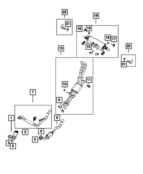 Exhaust System for 2026 Jeep Wrangler #0