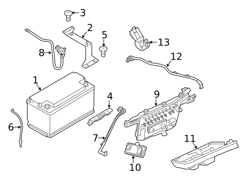 Battery for 2015 Porsche Panamera #1