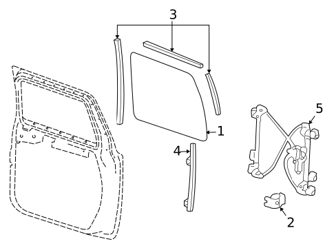 Front Door for 2009 Hummer H2 #1