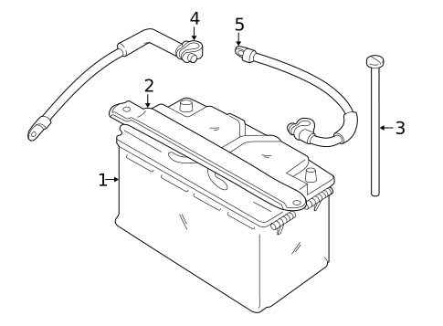 Battery for 2005 Jaguar XKR #0