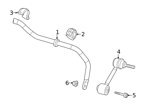 Stabilizer Bar & Components for 2019 Volkswagen Beetle #0