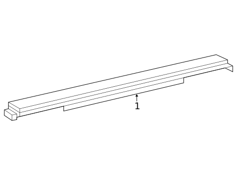 Exterior Trim - Roof for 2024 Toyota Venza #1